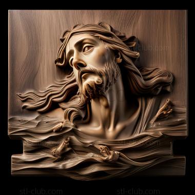 3D model st jesus (STL)